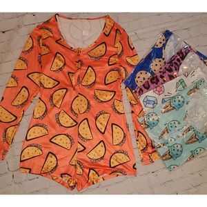 Taco adult onesie pajamas